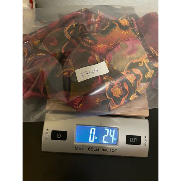 Vintage Victorias Secret Gold Label Womens Slip Dress Small Paisley Satin Lace - Picture 6 of 6